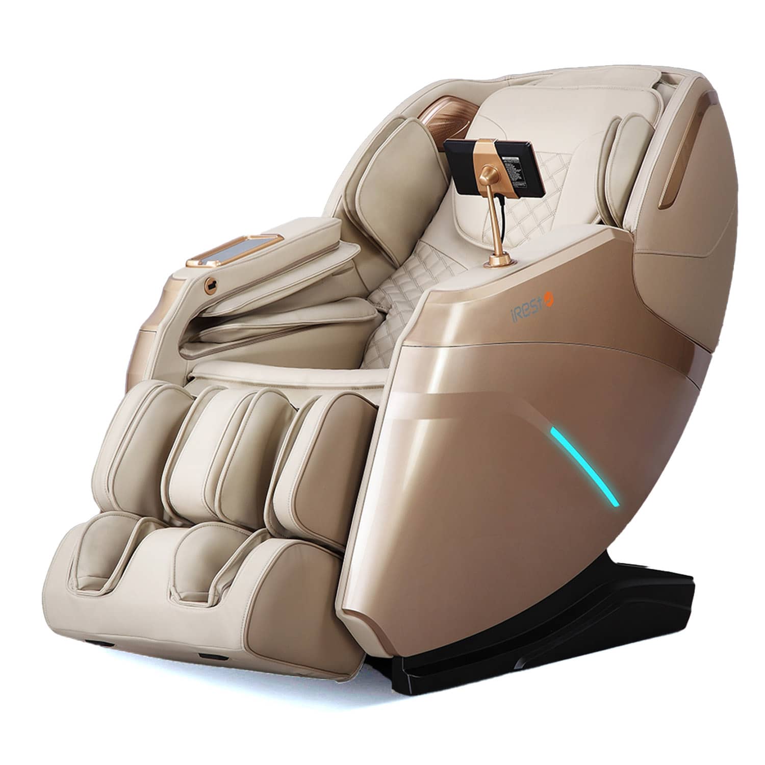 Livia Smart Full Body Massage Chair with Voice Control Beige