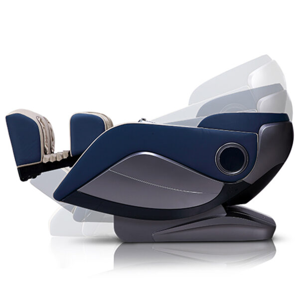 Relaxo Intelligent Voice Control Massage Chair Blue Apollon Chairs Nagpur